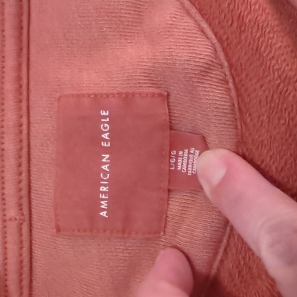 Pink Button-Up Sweatshirt - Picture 9 of 9